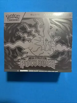 POKEMON MEGA EVOLUTION: PITCH BLACK ELITE TRAINER ETB BOX - Image 1
