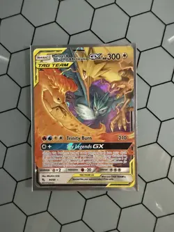 2019 Pokemon Moltres & Zapdos & Articuno GX Tag Team 44/68 - Image 1
