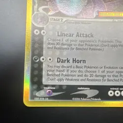 Nidoking Delta Species 6/101 Dragon Frontiers 120 HP Reverse Holo 2006 Eng - Image 5