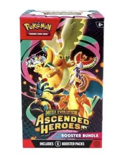 Pokemon TCG Mega Evolution—Ascended Heroes Booster Bundle Box 6 Packs 1 Box - Image 1