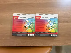 Pokemon First Partner Illustration Collection Series 2 Sealed LOT OF 2 - Image 2