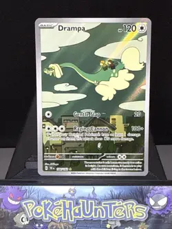 Pokemon Card Drampa 184/162 Temporal Forces Illustration Rare Near Mint - Image 1