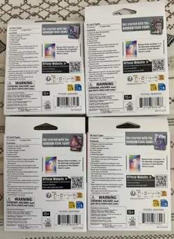 Gundam Card Game - Starter Decks ST01 ST02 ST03 ST04 - Lot of 4 - English Sealed - Image 2