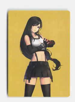 Tifa, Martial Artist Art Card 52 Art Series: FINAL FANTASY MTG NM - Image 1
