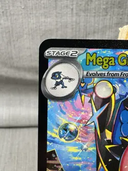 Pokemon TCG Chaos Rising CRI 116/086 Mega Greninja EX Special illustration Rare - Image 2