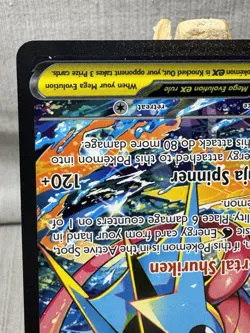Pokemon TCG Chaos Rising CRI 116/086 Mega Greninja EX Special illustration Rare - Image 4