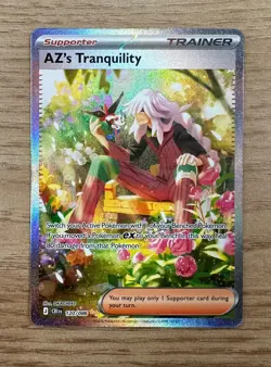 AZ's Tranquility Chaos Rising 120/086 SIR Pokemon TCG - MINT - Image 1
