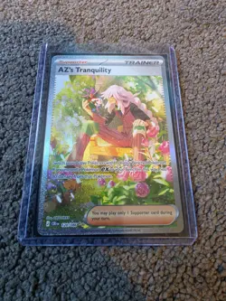 Pokemon TCG: AZ's Tranquility - 120/086 - SIR Chaos Rising Near Mint PACK FRESH - Image 1