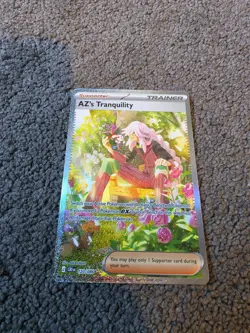 Pokemon TCG: AZ's Tranquility - 120/086 - SIR Chaos Rising Near Mint PACK FRESH - Image 3