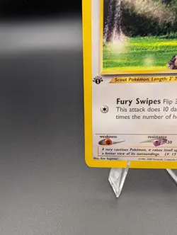 Sentret 71/111 Neo Genesis 1st Edition LP Pokemon 71/111 - Image 2