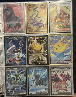 Pokemon Collection + Binder Lot of 200+ Cards NM - HP ($1640+) - Image 1
