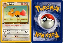 Dodrio 34/64 Uncommon Jungle Pokemon 1st Edition Moderately Played - Image 1