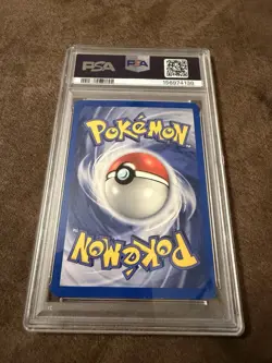 2000 POKEMON GYM-CHAL. GIOVANNI’S PERSIAN HOLO SWIRL- PSA 7 NM - Image 5