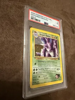 2000 POKEMON GYM CHAL. GIOVANNI’S NIDOKING HOLO -PSA 7 NM - Image 3