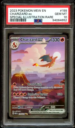PSA 10 GEM MINT Charizard 199/165 SPECIAL ILLUSTRATION RARE Pokemon 151 Card 652 - Image 2