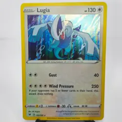 🔮✈Lugia ┃Psych/Flying ┃ 132/185 Holo Rare Vivid Voltage Pokemon Near Mint 🔮✈ - Image 1