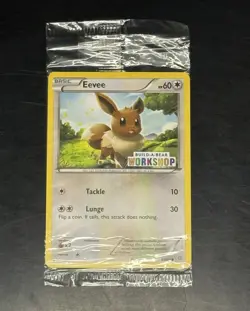 Pokemon TCG Eevee 63/98 Build-A-Bear Workshop Promo Regular EN Basic HP 60 - Image 1