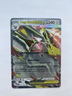 065/084 Mega Excadrill ex - Pokemon TCG: Pitch Black - Near Mint/Mint - Image 1