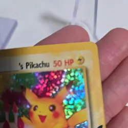 Birthday Pikachu 24 Celebrations Holo Black Star Promo Pokemon Card - Image 5