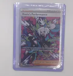 Roxie's Performance 121/086 Special Illustration Rare (SIR) Pokemon Chaos Rising - Image 1