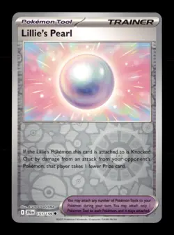 Lillie's Pearl 151/159 Uncommon Journey Together Pokemon Reverse Holo Near Mint - Image 1