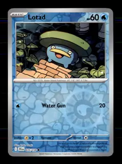 Lotad 035/159 Common Journey Together Pokemon Reverse Holo Near Mint - Image 1