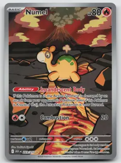 Numel 223/217 Ascended Heroes Pokemon NM 282 - Image 1