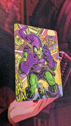 Signed Art Card Green Goblin Steve Ellis 49/54 Spider-Man MTG NM - Image 4