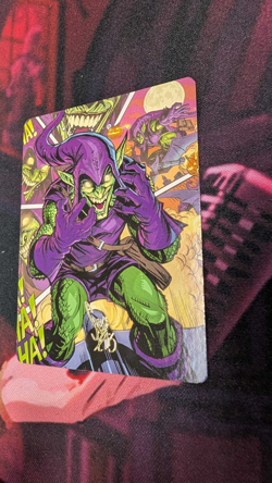 Signed Art Card Green Goblin Steve Ellis 49/54 Spider-Man MTG NM - Image 5