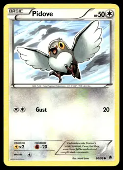 Pidove Emerging Powers Common 80/98 2011 Pokemon TCG - Image 1