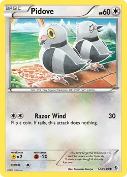 LP Pidove [Boundaries Crossed 123/149] Common Pokemon TCG - Image 1