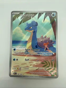 Pokemon TCG: Misty's Lapras Destined Rivals Illustration Rare 194/182 NM - Image 1