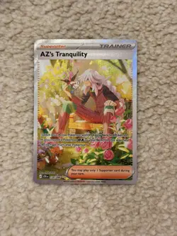 Pokemon AZ's Tranquility SIR 120/086 Chaos Rising TCG Card - PRISTINE MINT - Image 1