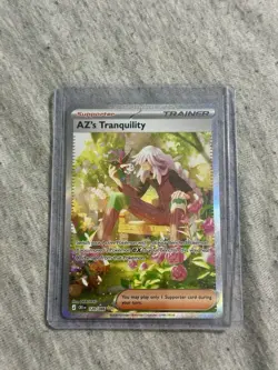 Pokemon AZ's Tranquility SIR 120/086 Chaos Rising TCG Card - PRISTINE MINT - Image 1