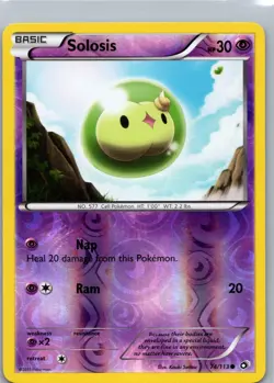 Pokemon TCG Solosis - 74/113 - Common Reverse Holo Legendary Treasures NM - Image 1