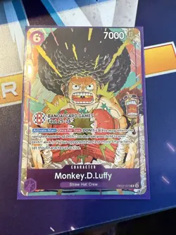 One Piece TCG Monkey.D.Luffy BANDAI CARD FEST 2025-26 PROMO EXCLUSIVE - Image 1