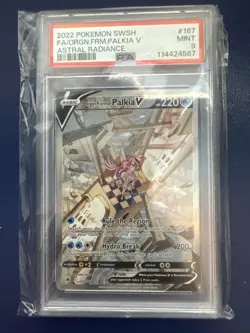 Palkia Origin Forme V Astral Radiance PSA 9 - Image 1