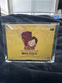 One Piece 500 Years in the Future Booster Box Sealed ENGLISH Acrylic included - Image 1