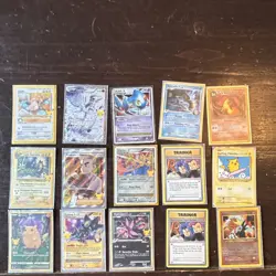 15 Pokemon cards from 25 anniversary and 2001 to 2016 - Image 1
