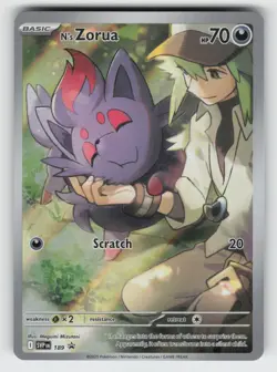 N's Zorua 189 NM Holo SVP SV: Scarlet & Violet Promo Cards 02 - Image 1