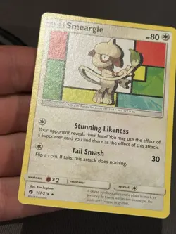Smeargle 157/214 Lost Thunder LP Pokemon Card - Image 4