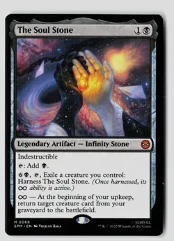 The Soul Stone 66 Mythic Marvel's Spider-Man Magic: The Gathering NM - Image 1