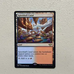 Mtg - Spirebluff Canal Outlaws of Thunder Junction Regular - Nm - Image 1