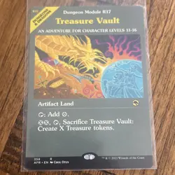 Treasure Vault (Dungeon Module R17) 358 NM Adventures in the Forgotten Realms - Image 1