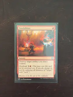 Vandalblast - MTG - Sleeved near mint 148 - Image 1