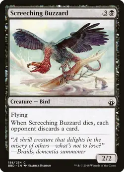 NM Screeching Buzzard [BBD - 158] Common Magic - Image 1