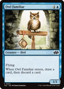 NM Owl Familiar [J25 - 342] Common Magic - Image 1