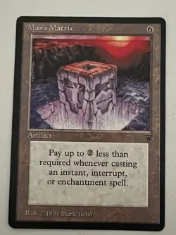 Magic the Gathering MTG Legends Mana Matrix LP+ (Beta Bob) - Image 1
