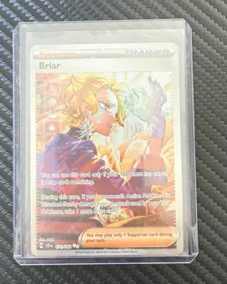 Pokemon TCG Briar 171/142 Sv07 Stellar Crown Special Illustration Rare SIR Holo - Image 1