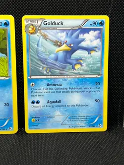 Pokemon Tcg Psyduck 33/149 & Golduck 34/149 & 35/149 Boundaries Crossed Non Holo - Image 4